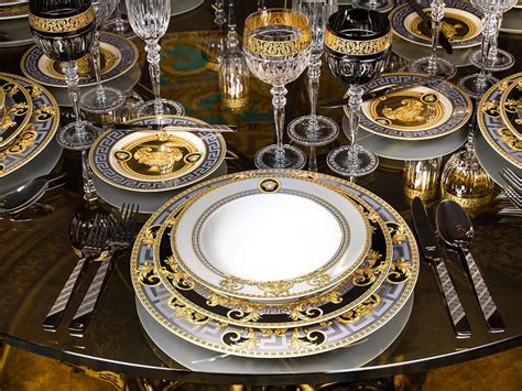 colorful versace table|Versace rosenthal colors.